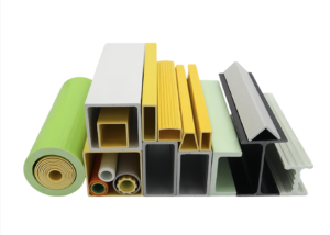 Perfis de fibra de vidro pultrudidos