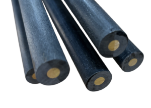 varas de fibra de vidro polidas núcleo de latão