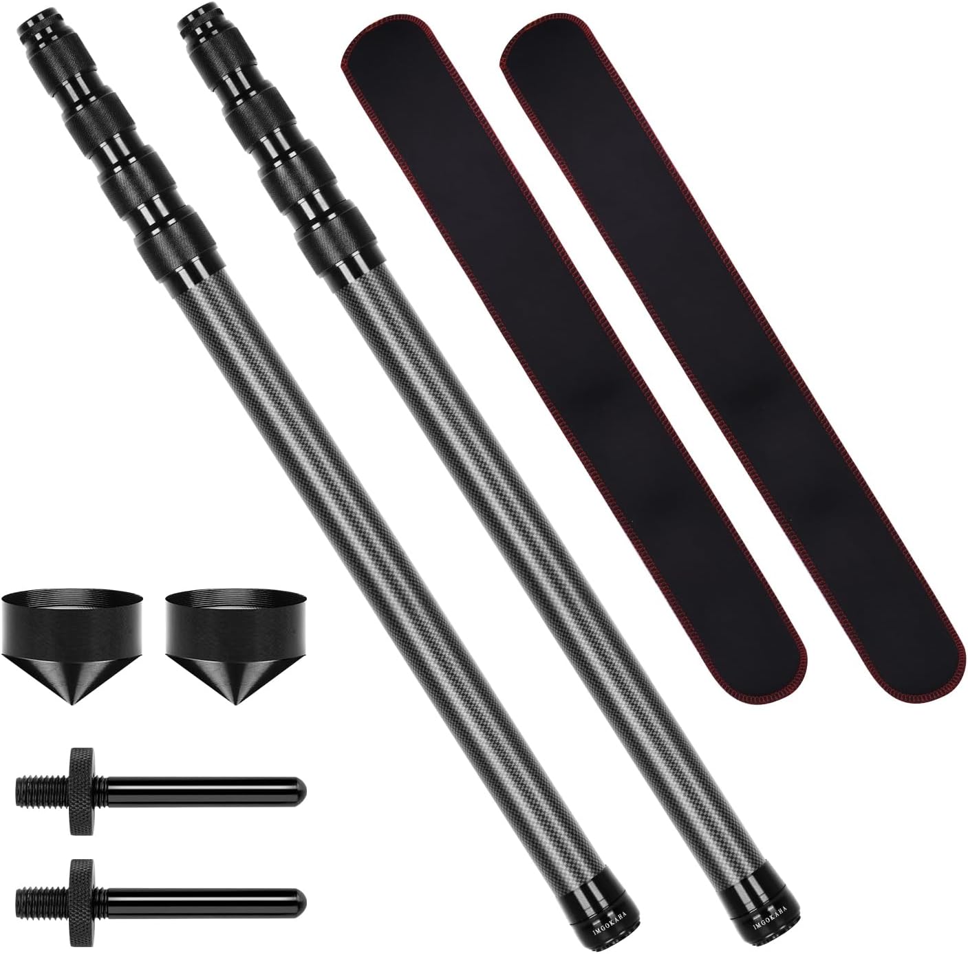 Carbon Fiber Telescoping Tarp Poles carbon fiber telescopic pole