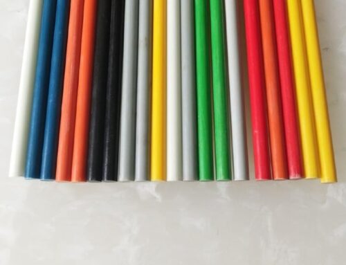 Stödstänger för växter av glasfiber