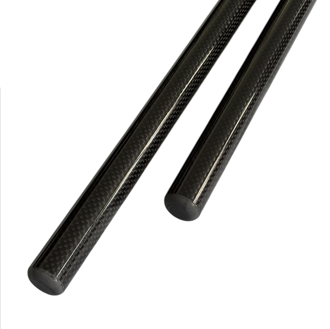 gloss plain weave carbon fiber rods gloss plain weave pultrued carbon fiber rods