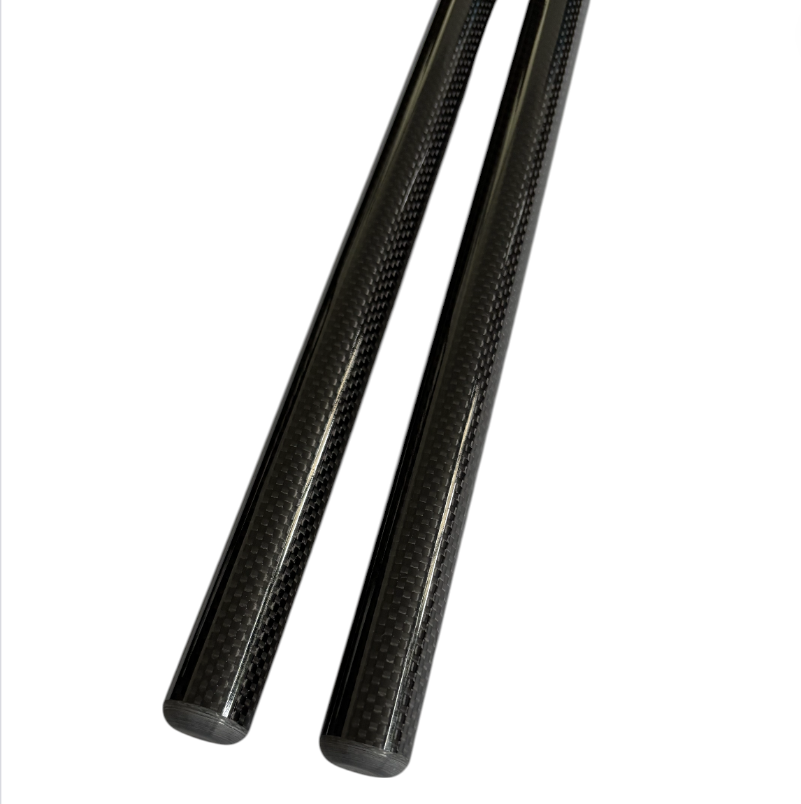 gloss twill carbon fiber rods gloss plain weave pultrued carbon fiber rods