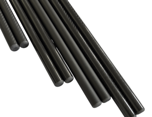 Aste in fibra di carbonio pultruse