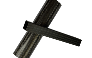 pultruded braided carbon fiber tube