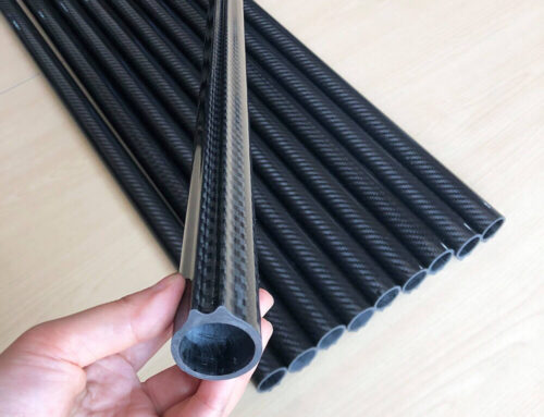 Canna tonda in carbonio per fucile da caccia