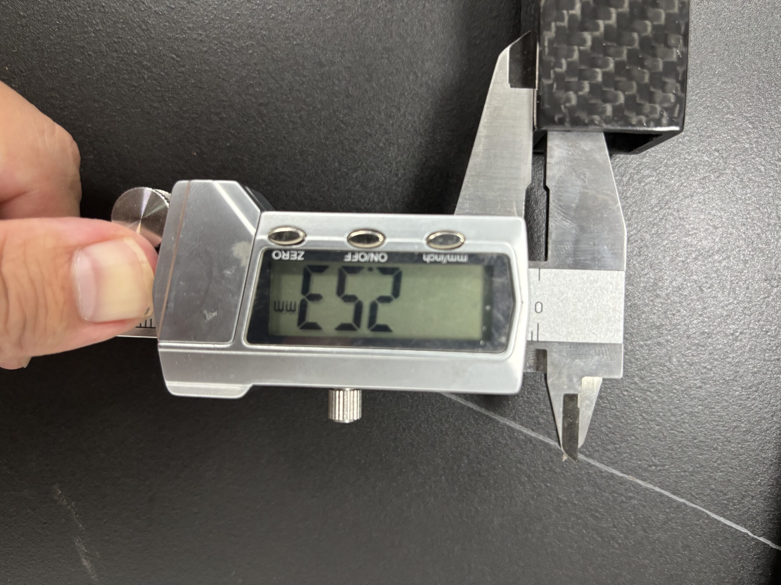 carbon fiber square tube 2.5mm thick