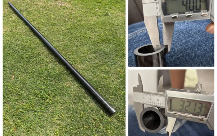 barra de escalera salmón de fibra de carbono