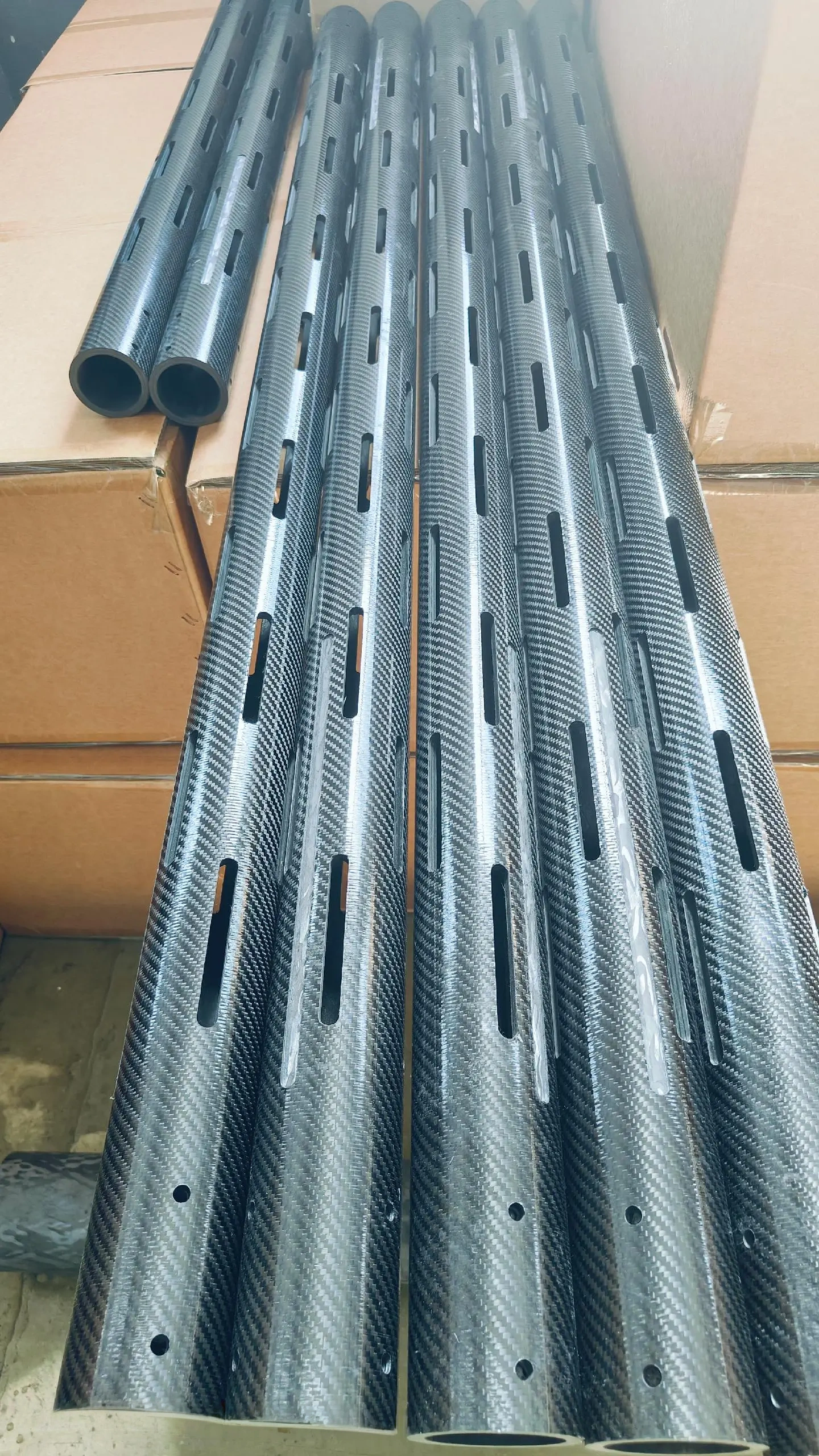 carbon fiber air expanding shaft