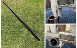 5 foot carbon fiber salmon ladder bar made from T700 carbon fiber